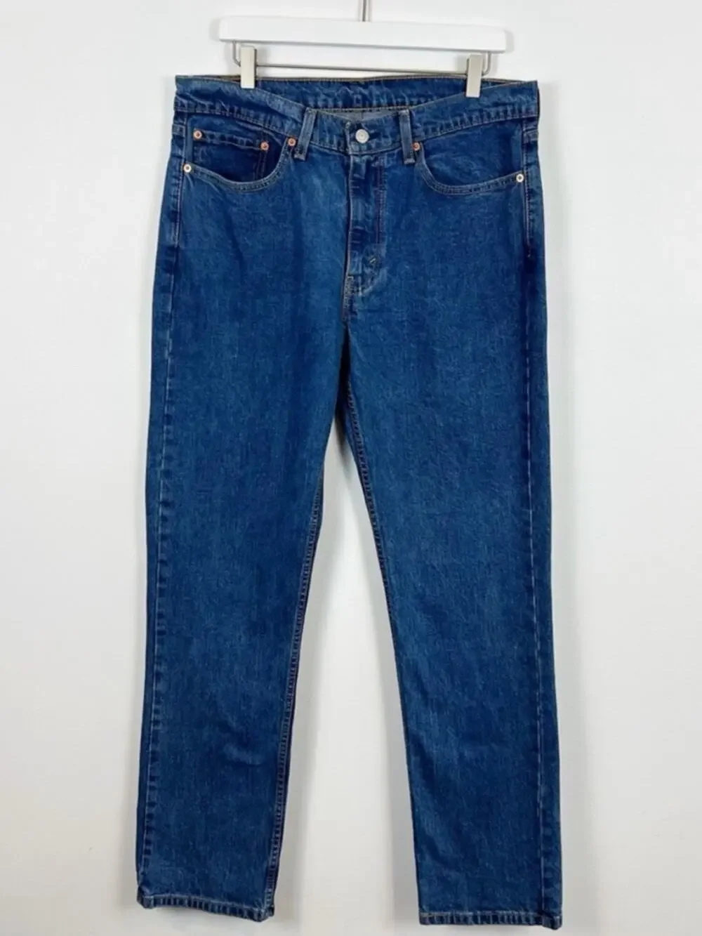 Levi's 514 Straight Fit Jeans Size 35 x 34